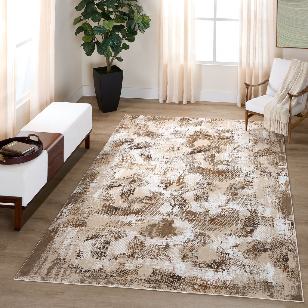 lavin piave u8002 brown rug