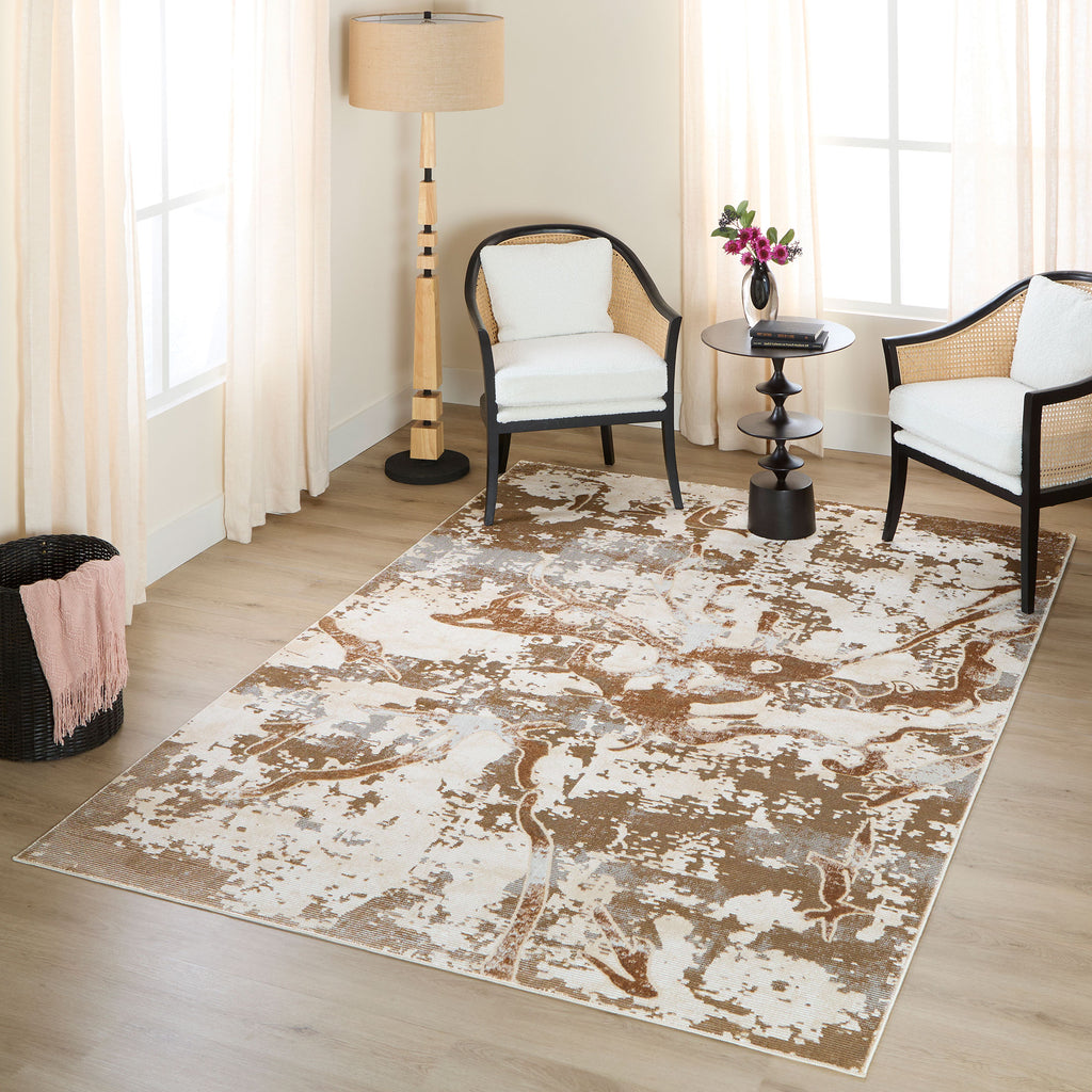 lavin piave u8003 brown rug