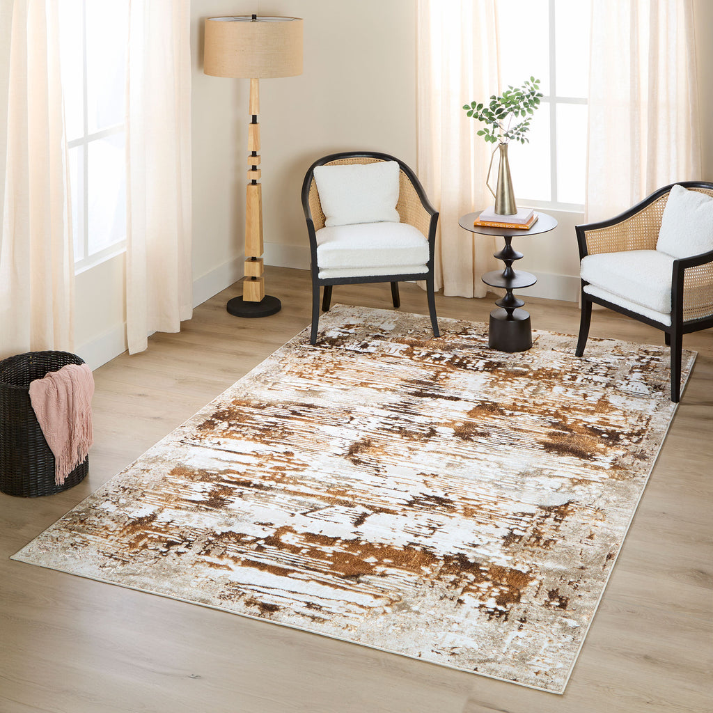 lavin piave u8004 brown rug