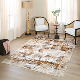 lavin piave u8004 brown rug
