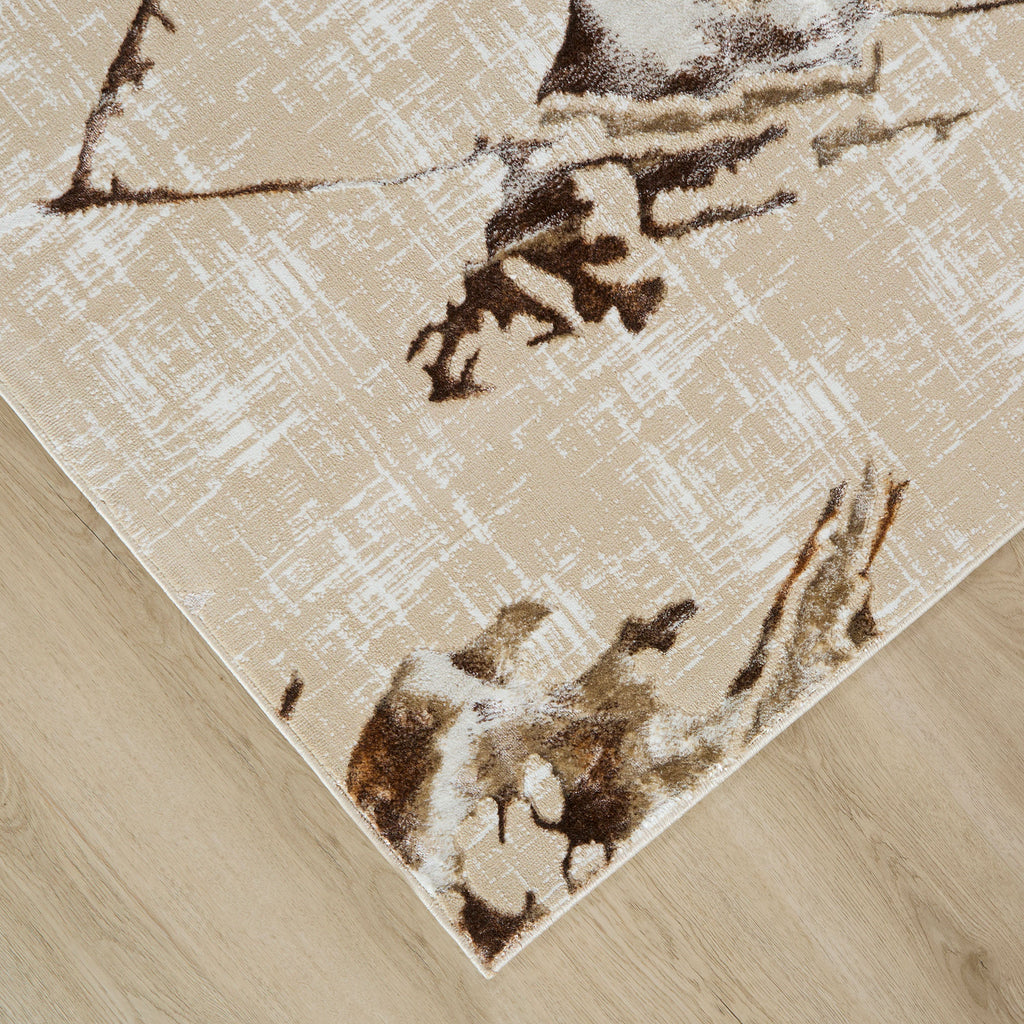 lavin piave u8006 brown rug