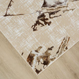 lavin piave u8006 brown rug
