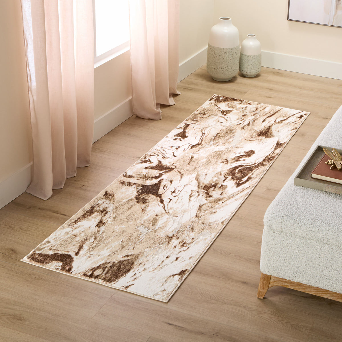 lavin piave u8007 brown rug
