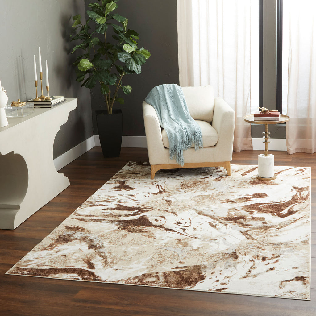 lavin piave u8007 brown rug