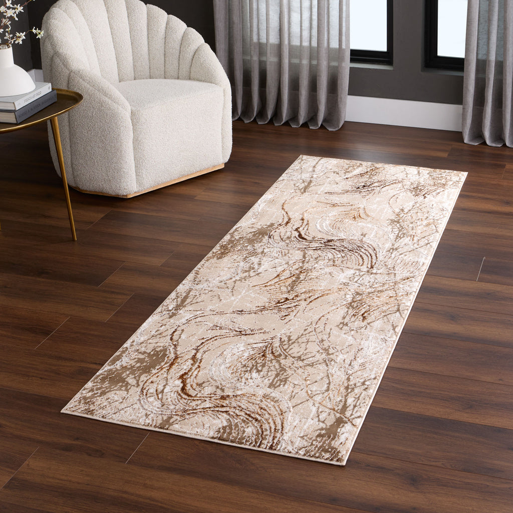 lavin piave u8008 brown rug