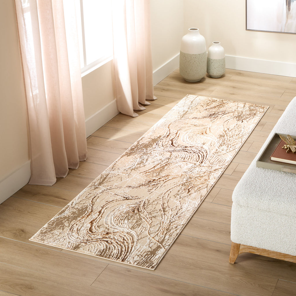 lavin piave u8008 brown rug
