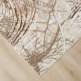 lavin piave u8008 brown rug