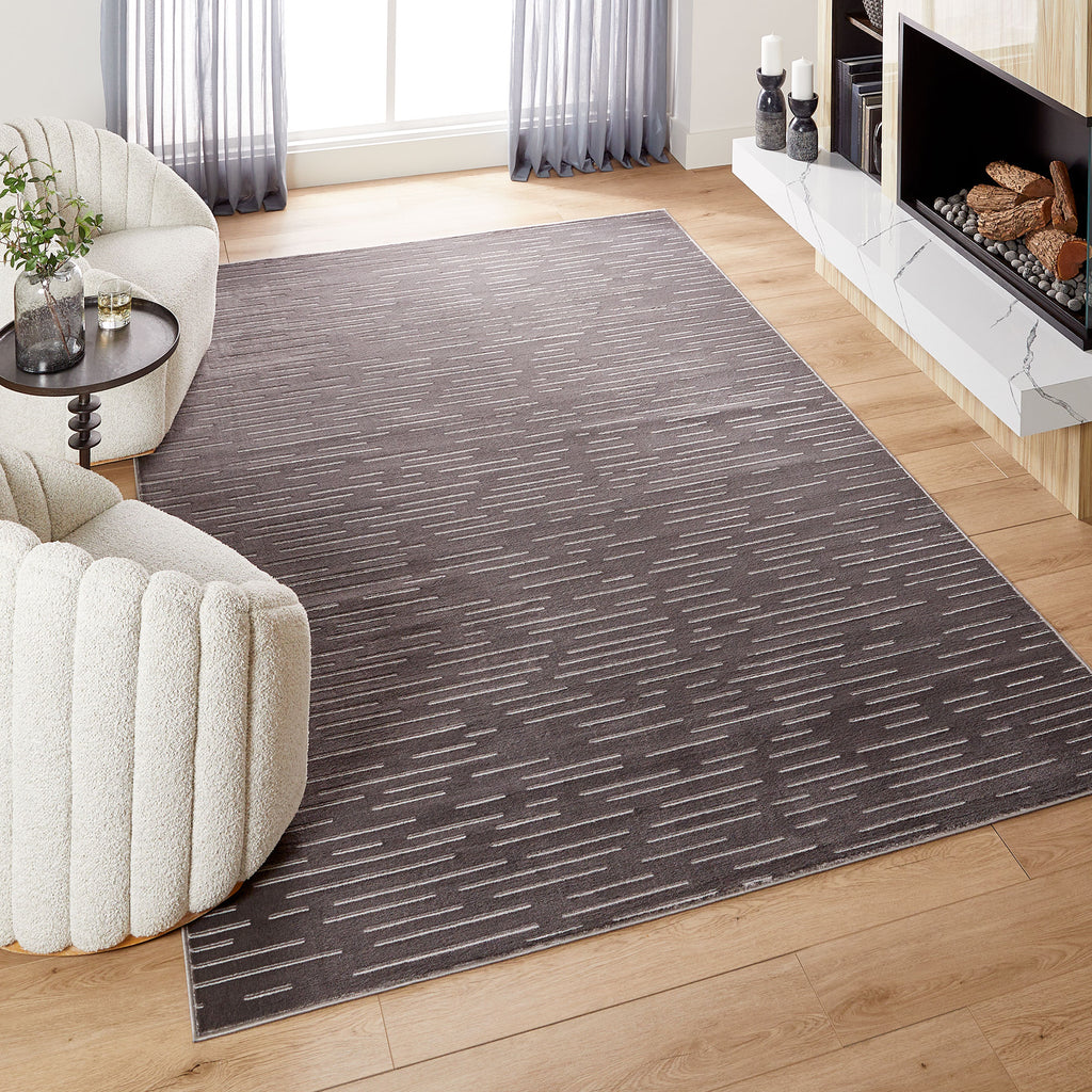 lavin brenta u9005 gray rug