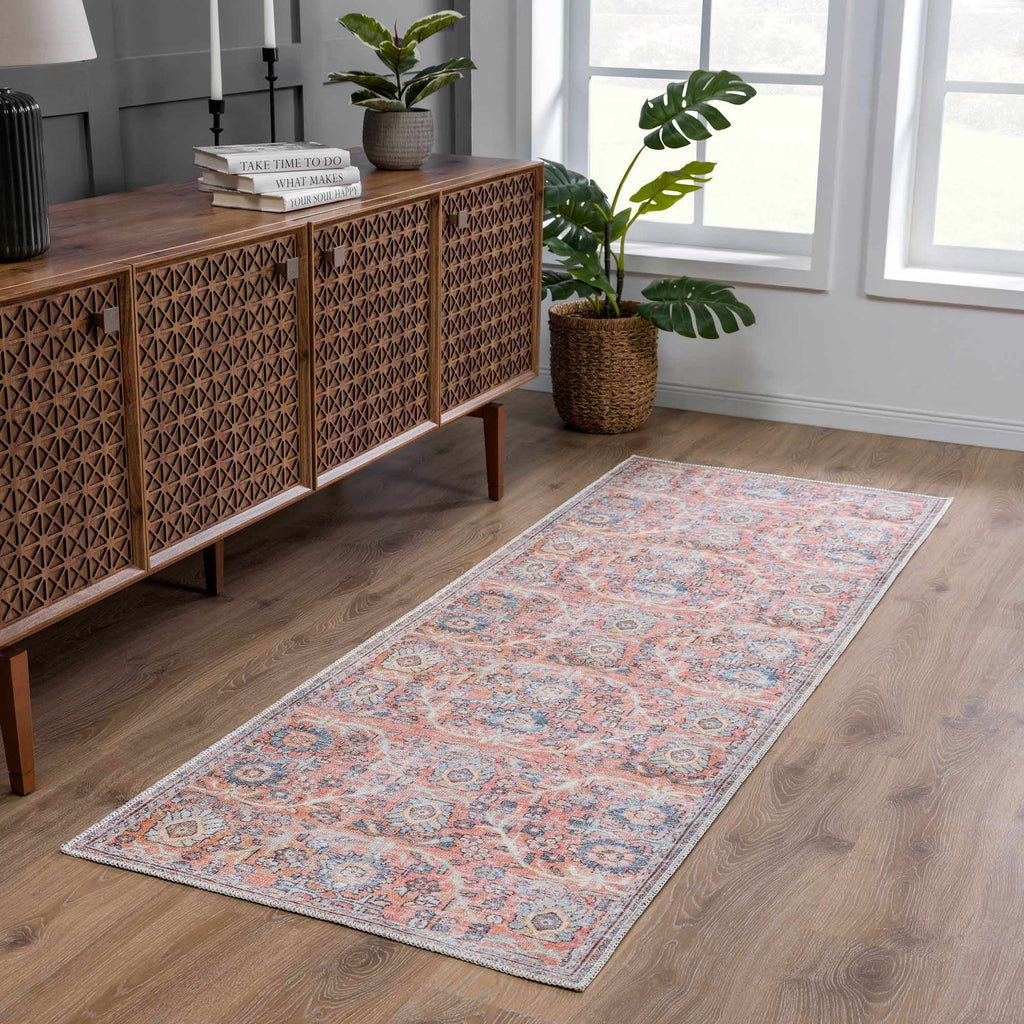 Hauteloom Urpi HGEBURPI8A1 Peach Machine Made Rug