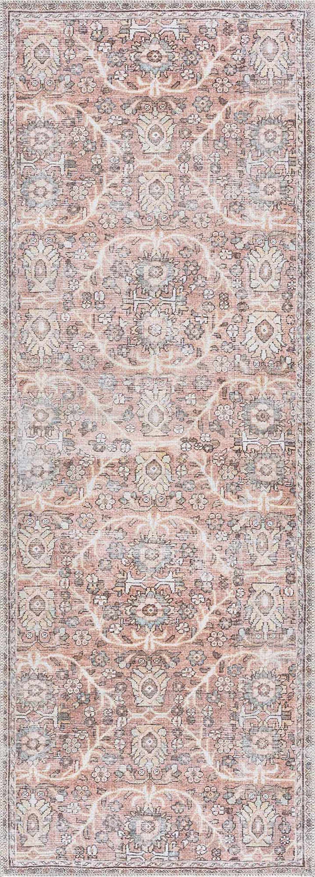 Hauteloom Urpi HGEBURPI8A2 Peach Machine Made Rug