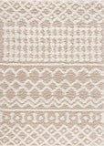 Hauteloom Prompton PROM Cream Machine Made Polypropylene Rug