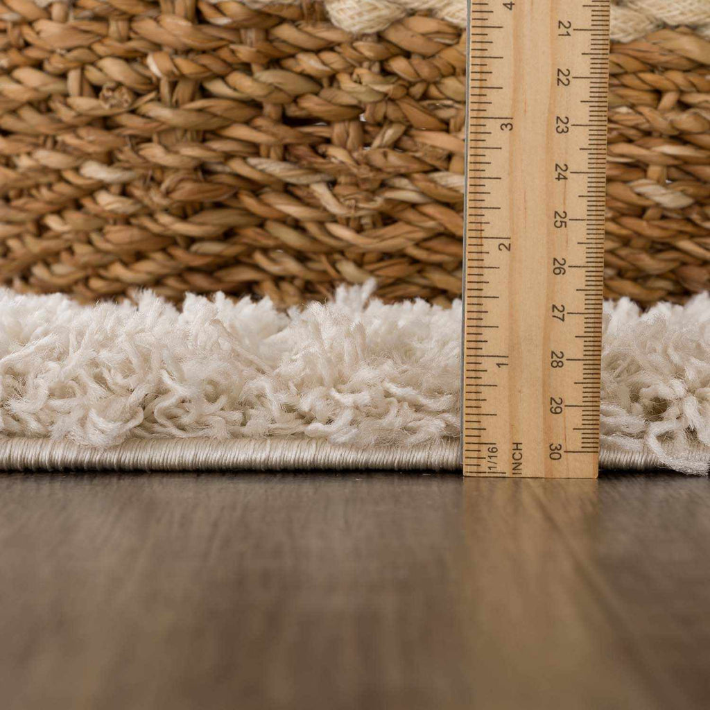 Hauteloom Prompton PROM Cream Machine Made Polypropylene Rug