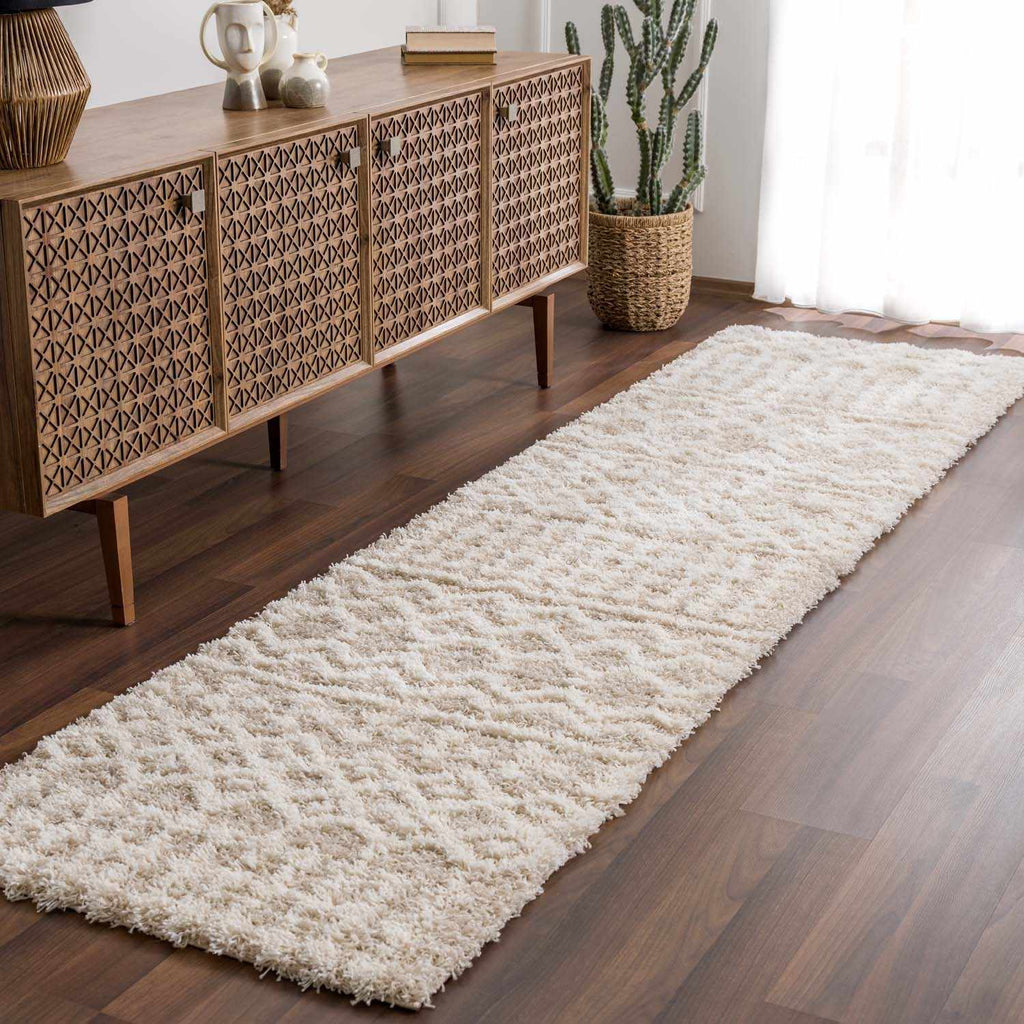 Hauteloom Prompton PROM Cream Machine Made Polypropylene Rug
