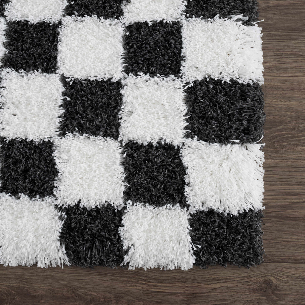 Hauteloom Atira ATIR White Machine Made Polypropylene Rug