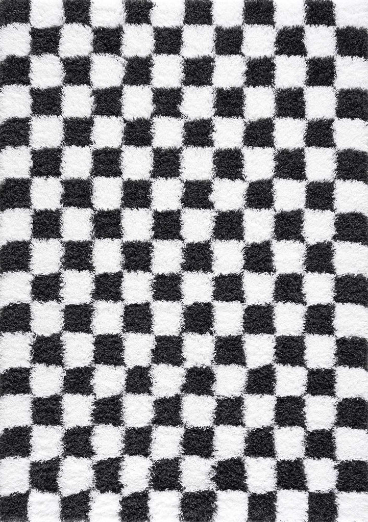 Hauteloom Atira ATIR White Machine Made Polypropylene Rug