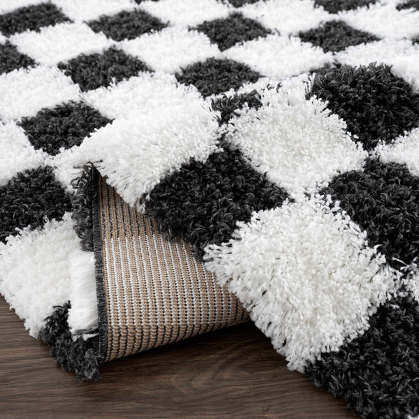 Hauteloom Atira ATIR White Machine Made Polypropylene Rug