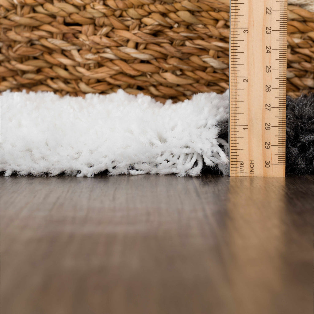 Hauteloom Atira ATIR White Machine Made Polypropylene Rug