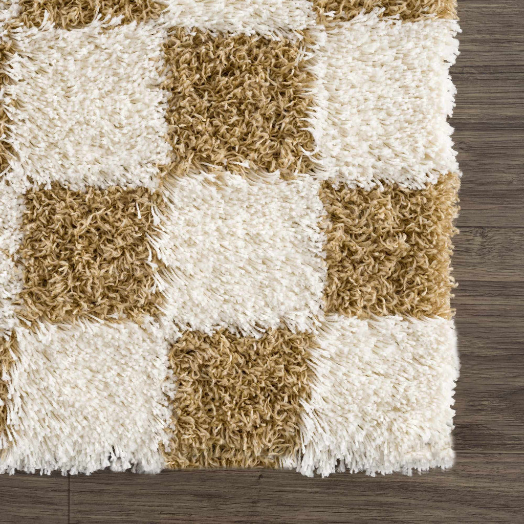 Hauteloom Atira SUSGATIRBA1 Mustard Machine Made Polypropylene Rug