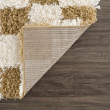 Hauteloom Atira SUSGATIRBA1 Mustard Machine Made Polypropylene Rug