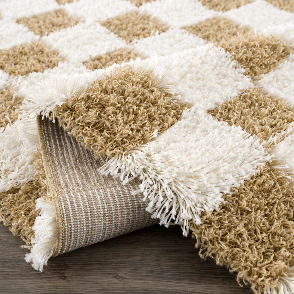 Hauteloom Atira SUSGATIRBA1 Mustard Machine Made Polypropylene Rug