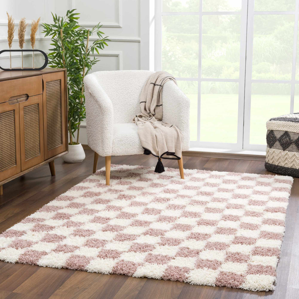 Hauteloom Atira SUSGATIRBA2 Cream Machine Made Polypropylene Rug