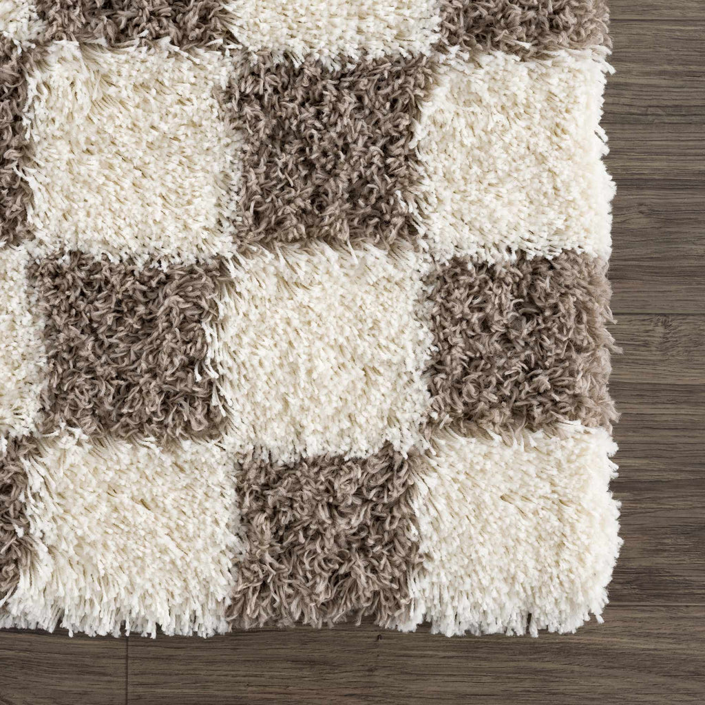 Hauteloom Atira SUSGATIRBA3 Cream Machine Made Polypropylene Rug