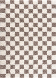 Hauteloom Atira SUSGATIRBA3 Cream Machine Made Polypropylene Rug
