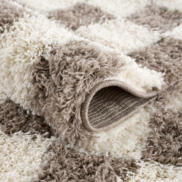 Hauteloom Atira SUSGATIRBA3 Cream Machine Made Polypropylene Rug