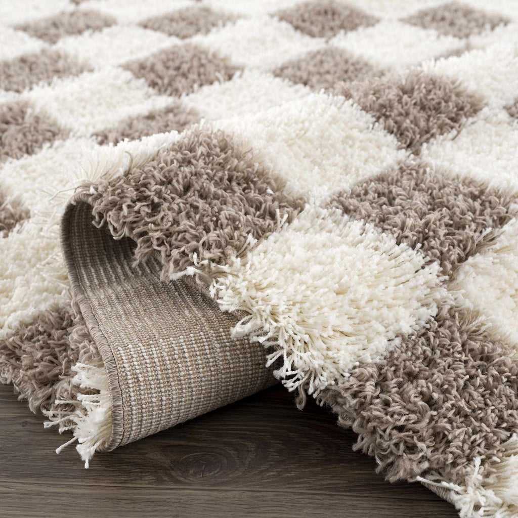 Hauteloom Atira SUSGATIRBA3 Cream Machine Made Polypropylene Rug