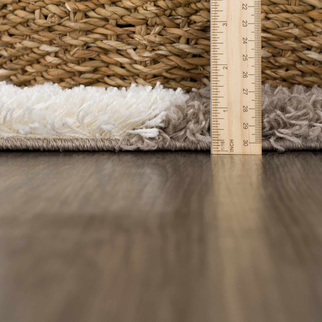 Hauteloom Atira SUSGATIRBA3 Cream Machine Made Polypropylene Rug
