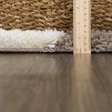 Hauteloom Atira SUSGATIRBA3 Cream Machine Made Polypropylene Rug
