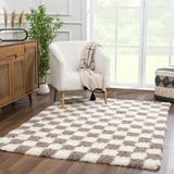 Hauteloom Atira SUSGATIRBA3 Cream Machine Made Polypropylene Rug
