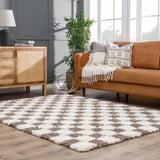 Hauteloom Atira SUSGATIRBA3 Cream Machine Made Polypropylene Rug
