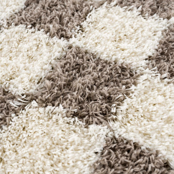 Hauteloom Atira SUSGATIRBA3 Cream Machine Made Polypropylene Rug