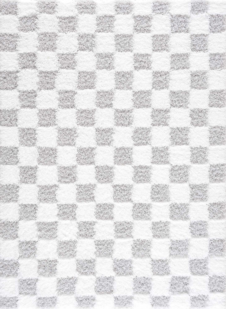 Hauteloom Atira SUSGATIRBA4 Light Gray Machine Made Polypropylene Rug