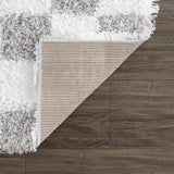 Hauteloom Atira SUSGATIRBA4 Light Gray Machine Made Polypropylene Rug