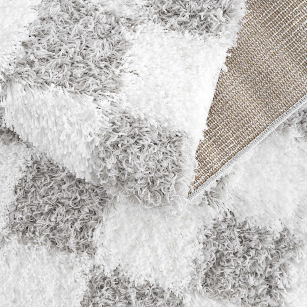 Hauteloom Atira SUSGATIRBA4 Light Gray Machine Made Polypropylene Rug