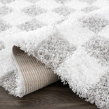 Hauteloom Atira SUSGATIRBA4 Light Gray Machine Made Polypropylene Rug