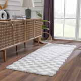 Hauteloom Atira SUSGATIRBA4 Light Gray Machine Made Polypropylene Rug