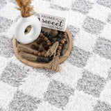 Hauteloom Atira SUSGATIRBA4 Light Gray Machine Made Polypropylene Rug