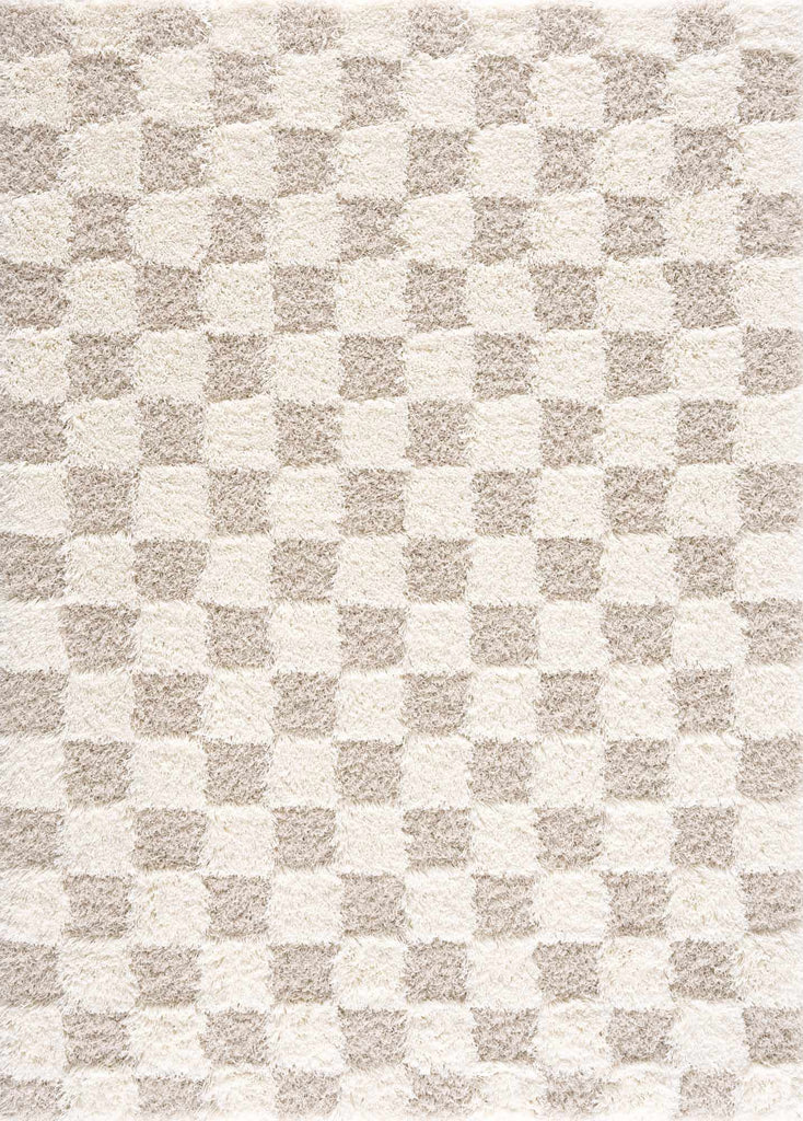 Hauteloom Atira SUSGATIRBA5 Cream Machine Made Polypropylene Rug