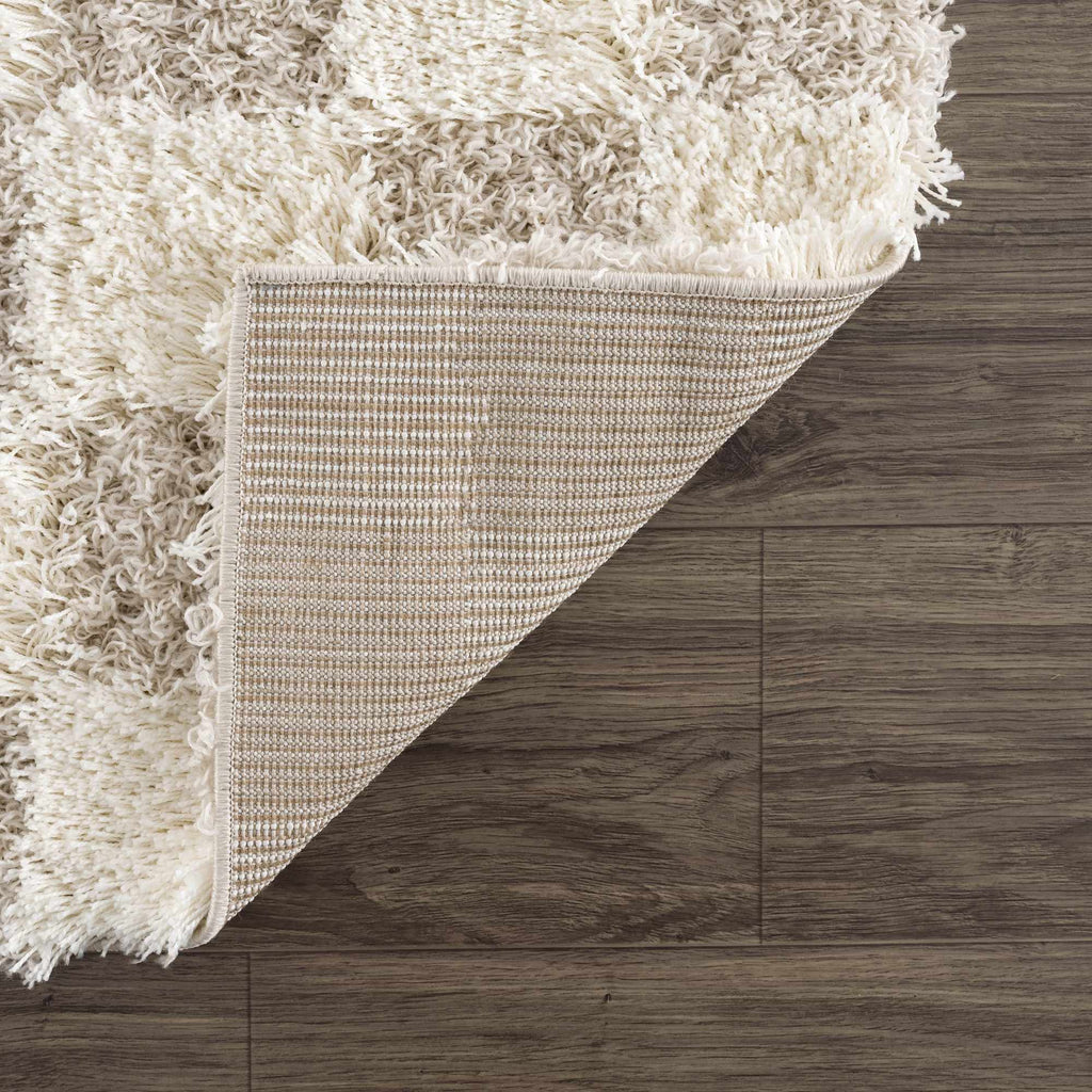 Hauteloom Atira SUSGATIRBA5 Cream Machine Made Polypropylene Rug