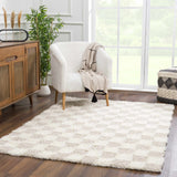 Hauteloom Atira SUSGATIRBA5 Cream Machine Made Polypropylene Rug