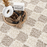 Hauteloom Atira SUSGATIRBA5 Cream Machine Made Polypropylene Rug