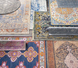 Hauteloom Limestone LIM Medium Gray Machine Made Polypropylene Rug