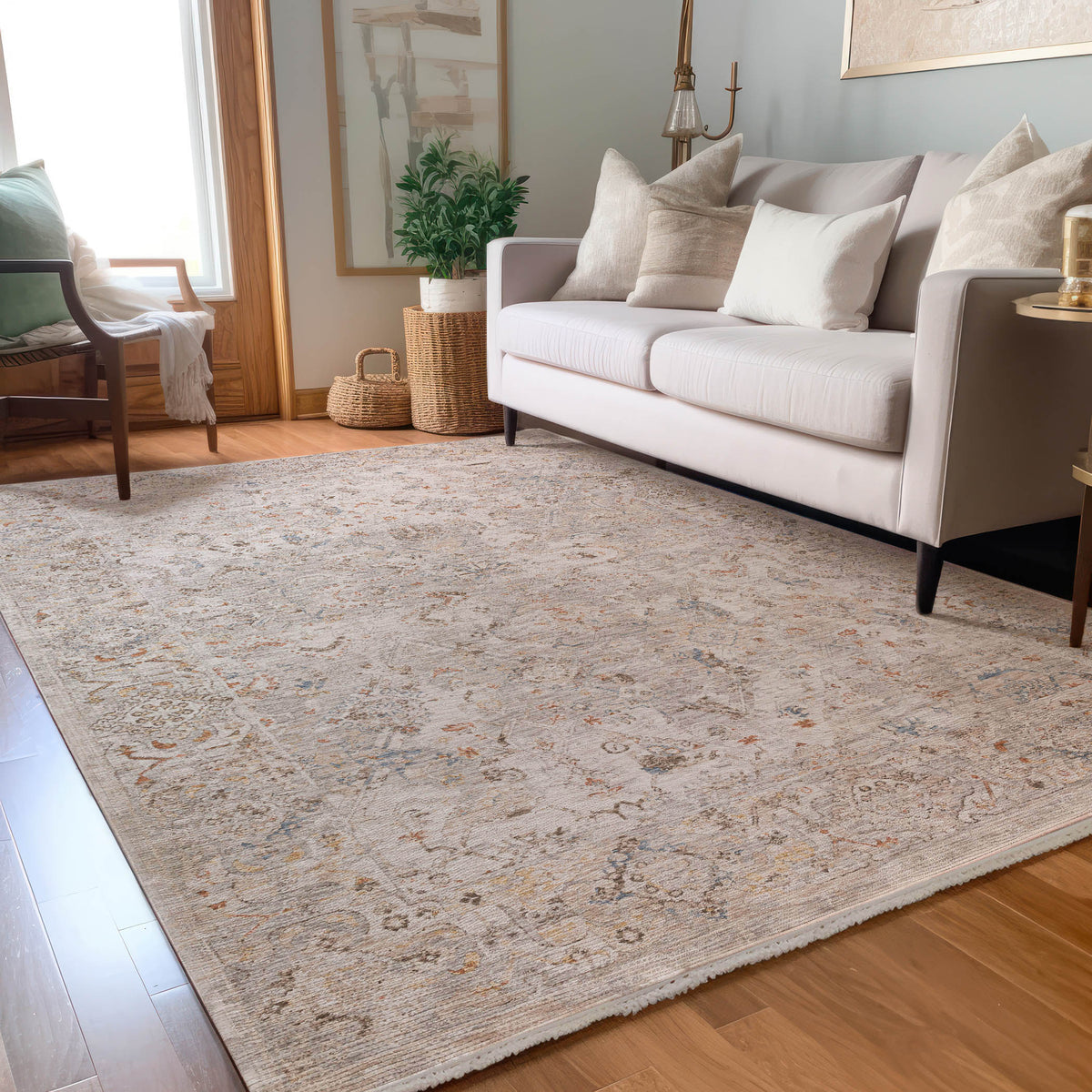 dalyn vienna vi3 linen rug