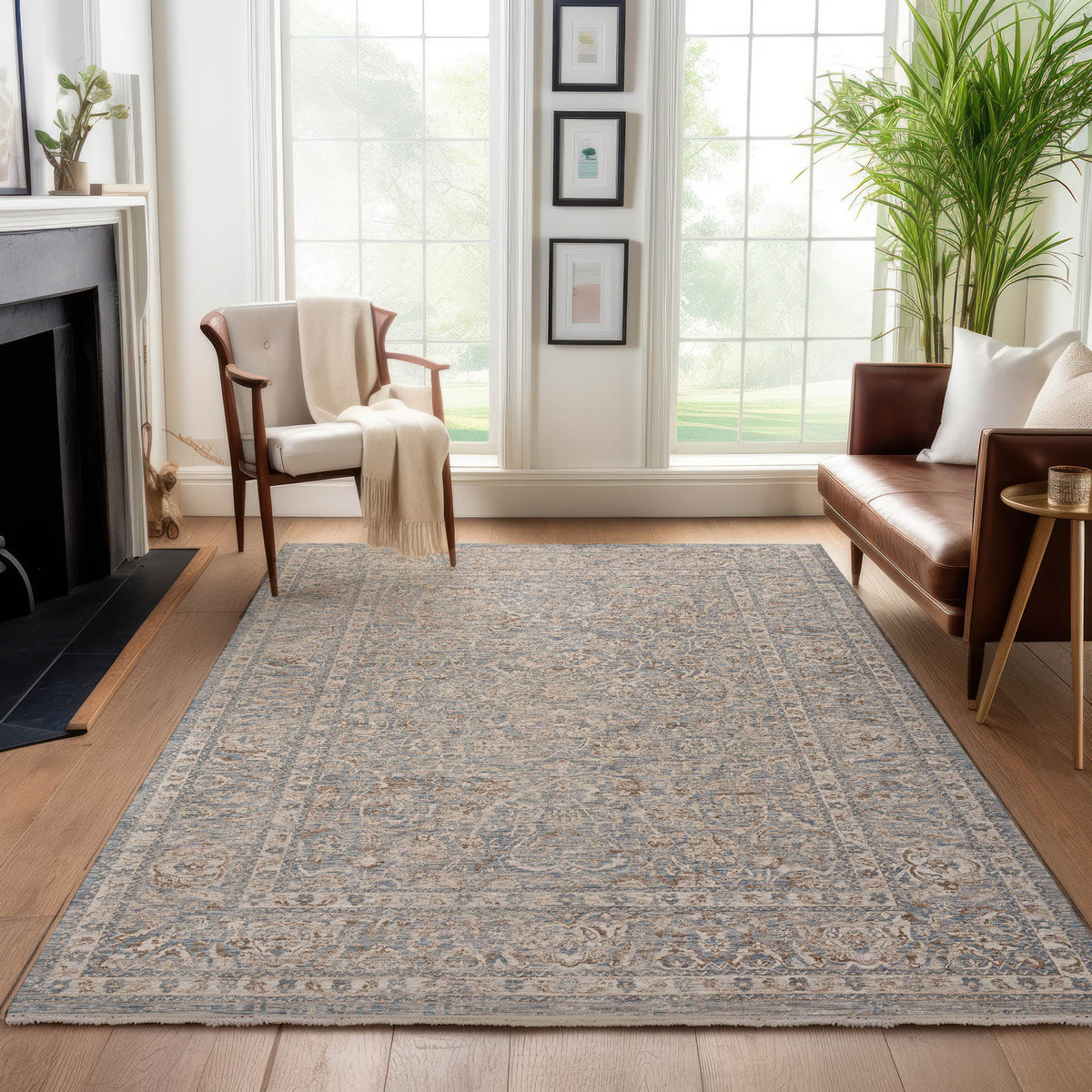 dalyn vienna vi8 denim rug