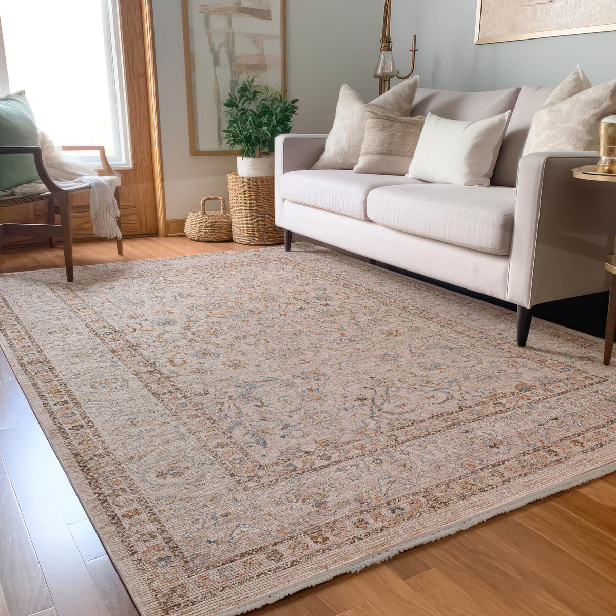 dalyn vienna vi8 ivory rug