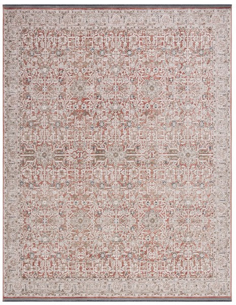 safavieh clearance vivaldi viv546p rust rug