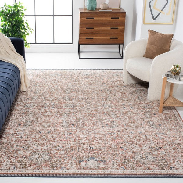 safavieh clearance vivaldi viv568p rust rug